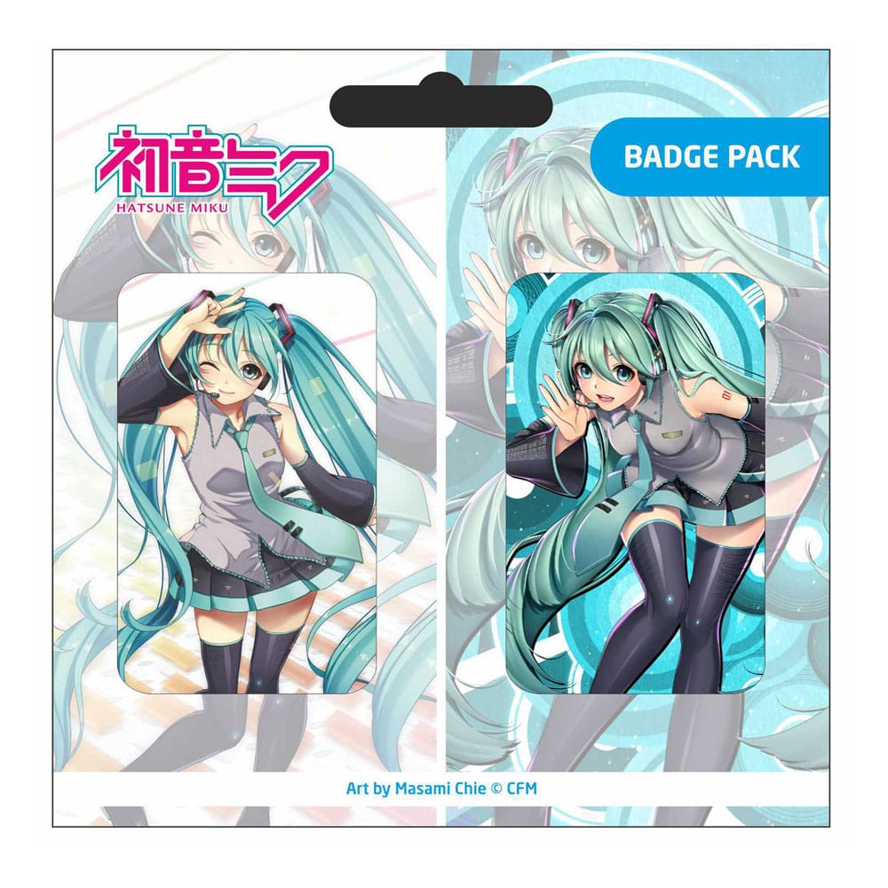 Hatsune Miku Pin Badges 2-Pack Set D Top Merken Winkel